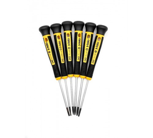 Набор отверток для точных работ SL/PH/P/Y в кейсе, 6 шт 24396166  24396166  Felo