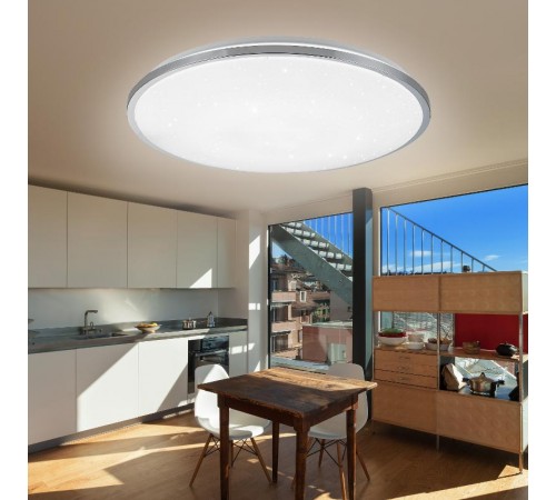 Светильник светодиодный декоративный бытовой ДПБ SPB-6 Chrome 70Вт 3000-6500К IP20  Б0030135  ЭРА