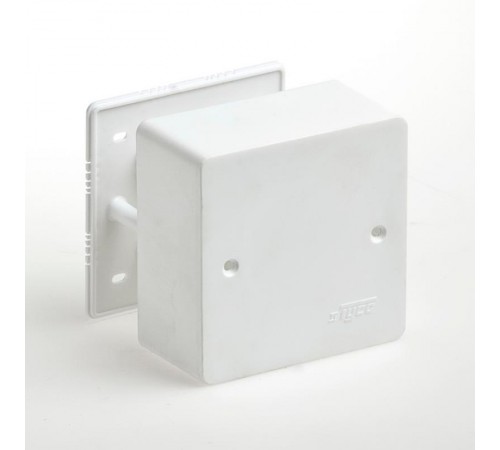 Коробка универсальная для к/к 85х85х42мм (макс. ввод 40х25) IP40 65015  65015  Рувинил