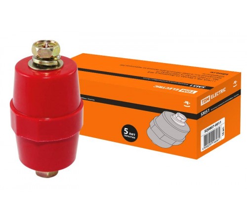 Изолятор SM51 силовой H51xD35xM8мм с болтом   SQ0807-0011  TDM