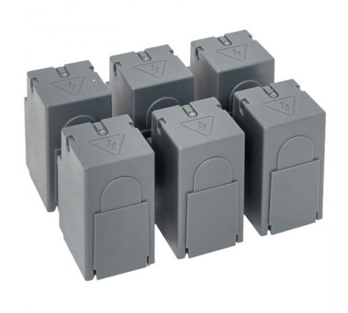 Комплект клеммных крышек (короткие) 6 шт. для рубильников TwinBlock 160-250А EKF  tb-cvrshort-6-160-250  EKF