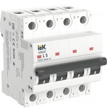 ARMAT Авт. выкл. M06N-DC 4P L 5А IEK  AR-M06N-4-L005DC  IEK