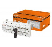 Рубильник модульный с видимым разрывом, реверсивный РМВ-125 4П 125A  SQ0222-0028  TDM