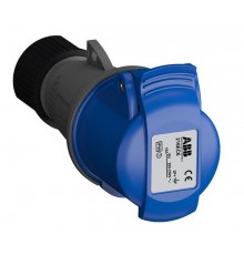 Розетка кабельная Easy&Safe 216EC6,16А,2P+E,IP44,6ч  2CMA102003R1000  ABB