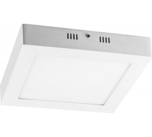 Светильник светодиодный квадратный даунлайт накладной, 24W, 1760Lm, дневной (6400К) AL505 с др-ром в/компл  41577  FERON
