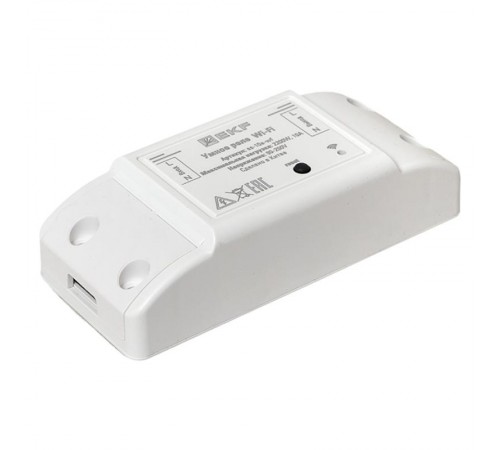 Умное реле 10А Wi-FI  Connect ss-10a-wf EKF