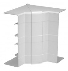 Внутренний угол кабельного канала Rapid 45-2 регулируемый 53x165 мм (ПВХ,серый) (GK-IH53165LGR)  6113442  OBO Bettermann