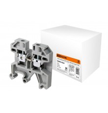 Зажим наборный ЗНИ-2,5мм2 (JXB25А) серый   SQ0803-0029  TDM