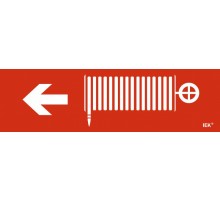 Этикетка самокл. 310х90мм "Пож. кран/стр. налево"   LPC10-1-31-09-PKNAL  IEK