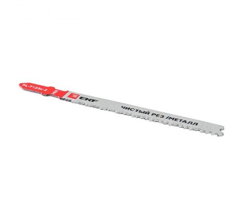 Пилки для электролобзика T123X (чистовой рез листового металла и Al)(HSS)(2 шт)  pl-t123x-2  EKF