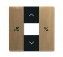 CP-RTC-840 Накладка терморегулятора free@home, Династия, латунь античная  6220-0-0384   2CKA006220A0384  ABB