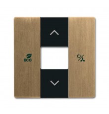 CP-RTC-840 Накладка терморегулятора free@home, Династия, латунь античная  6220-0-0384   2CKA006220A0384  ABB