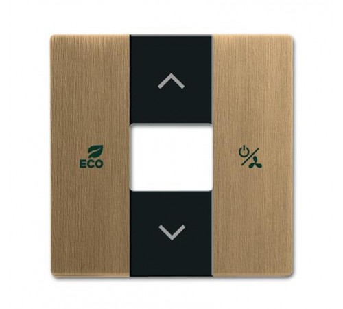 CP-RTC-840 Накладка терморегулятора free@home, Династия, латунь античная  6220-0-0384   2CKA006220A0384  ABB