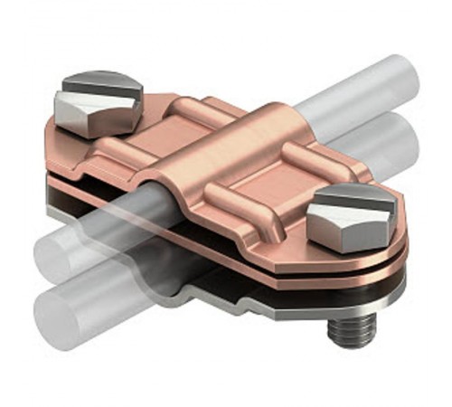 Соединитель полосы и прутка продольный (233 ZV)  5336376  OBO Bettermann