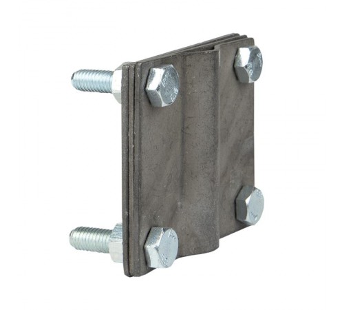 Зажим заземлитель 20 - полоса 50 (пластина 70*80мм) HZ PROxima  lp-57080  EKF