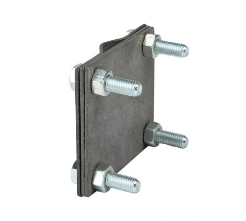 Зажим заземлитель 20 - полоса 50 (пластина 70*80мм) HZ PROxima  lp-57080  EKF