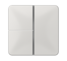 3-клавишная накладка для пульта КNX, светло-серая, для серии СD  CD403TSALG  Jung