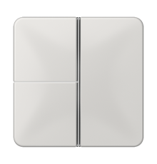 3-клавишная накладка для пульта КNX, светло-серая, для серии СD  CD403TSALG  Jung