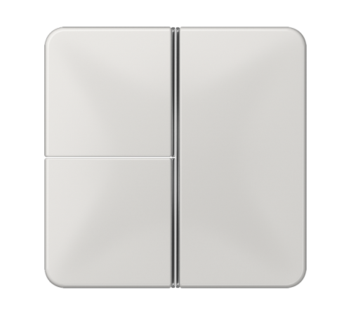 3-клавишная накладка для пульта КNX, светло-серая, для серии СD  CD403TSALG  Jung