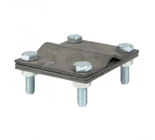 Зажим заземлитель 20 - полоса 50 (пластина 70*80мм) HZ PROxima  lp-57080  EKF