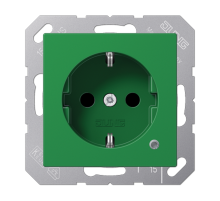 SCHUKO-розетка с индикацией A1520BFKOGN Jung