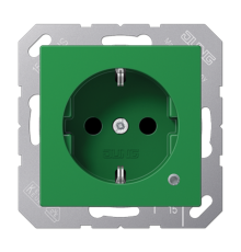SCHUKO-розетка с индикацией A1520BFKOGN Jung