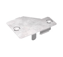 Крышка переходника правого Стандарт 100х50  PR16.10887  Промрукав