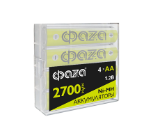 Аккумуляторная батарея  AA 2700мАч Ni-MH Box-4  .5059726  ФАZA