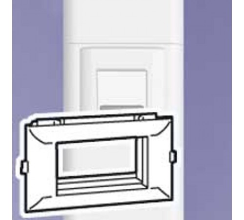 Суппорт Mosaic 4М CV110 бел  032352  Legrand