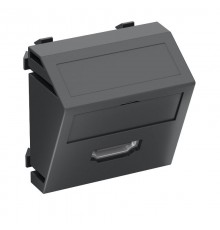 Мультимедийная рамка HDMI Modul45 (черный) (MTS-HD S SWGR1)  6104817  OBO Bettermann