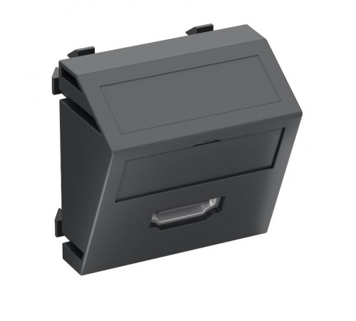 Мультимедийная рамка HDMI Modul45 (черный) (MTS-HD S SWGR1)  6104817  OBO Bettermann