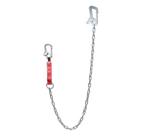 Строп аГ (цепь, амортизатор), 1,5м, 2 карабина  144755  Tech-KREP