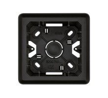 Simon 82 Монтажная коробка для накладного монтажа, 1 пост,  S82 Detail, графит  8200750-038  Simon