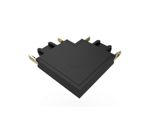 Коннектор черный L-обр.   для магнитного шинопровода MTR16 CL-BL   .5057296  Jazzway