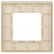Рамка для розеток и выключателей Elegance 14-5011-02 Classic, на 1 пост, сл.кость  Б0060572  ЭРА