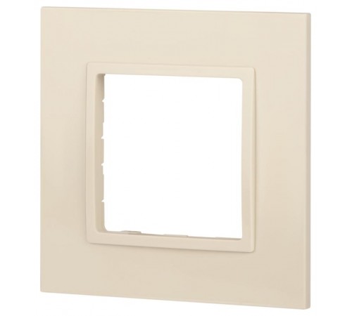 Рамка для розеток и выключателей Elegance 14-5011-02 Classic, на 1 пост, сл.кость  Б0060572  ЭРА