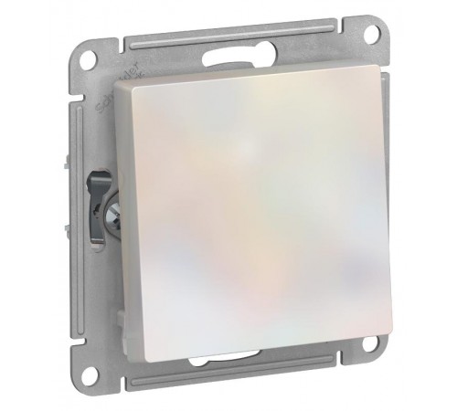 AtlasDesign Жемчуг Переключатель 1-клавишный, сх.6, 10АХ, механизм  ATN000461  SE