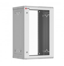 Шкаф телекоммуникационный настенный разборный 18U (600х350) дверь стекло, Astra A серия EKF Basic  ITB18G350D  EKF