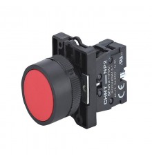 Кнопка управления NP2-EA41 без подсветки красная 1НО, IP40 (R)  574628  CHINT