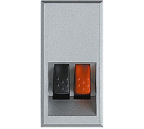 Axolute Разъём для подключения акустических систем (динамиков, домашнего кинотеатра и пр.), алюминий  HC4294  Legrand