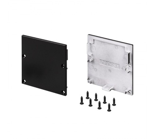 Заглушка SL-LINE-5050-S BLACK (Arlight, Пластик)  038935  Arlight