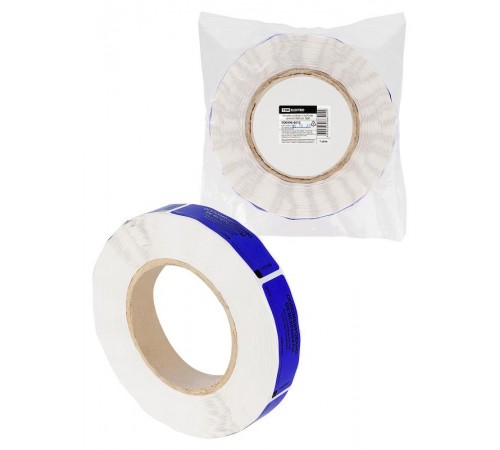 Пломба клейкая 21х70 мм синяя (1000 шт) ТДМ  SQ0596-0012  TDM