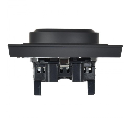 BRITE Розетка 2-ая с заземлением без шторок 16А в сборе РС12-3-БрГ графит   BR-R21-16-K53-F  IEK