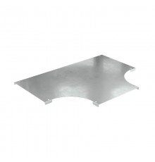 Крышка на ответвитель DPT Т-образный горизонтальный 300, в компл. с креп. эл. и соед. пластинами, цинк-ламельная  SKTS300KZL  DKC