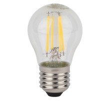 Лампа светодиодная  филаментная LSCLP60 5W/827 230V FILCL E27 10X1RU серия LED Star   4058075684669  OSRAM