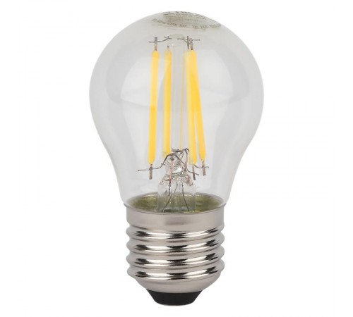 Лампа светодиодная  филаментная LSCLP60 5W/827 230V FILCL E27 10X1RU серия LED Star   4058075684669  OSRAM