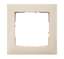 SUNO Рамка декоративная универсальная 1-постовая Цвет "Слоновая кость"  721581  Legrand
