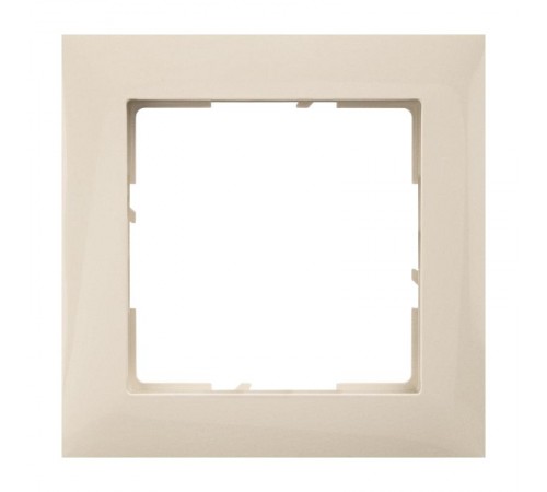 SUNO Рамка декоративная универсальная 1-постовая Цвет "Слоновая кость"  721581  Legrand