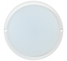 Светильник светодиодный пылевлагозащищенный для ЖКХ светодиодный ДПО 4001 8Вт 4000К IP54 круг белый пластик опал  LDPO0-4001-8-4000-K01  IEK