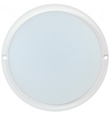 Светильник светодиодный пылевлагозащищенный для ЖКХ светодиодный ДПО 4001 8Вт 4000К IP54 круг белый пластик опал  LDPO0-4001-8-4000-K01  IEK